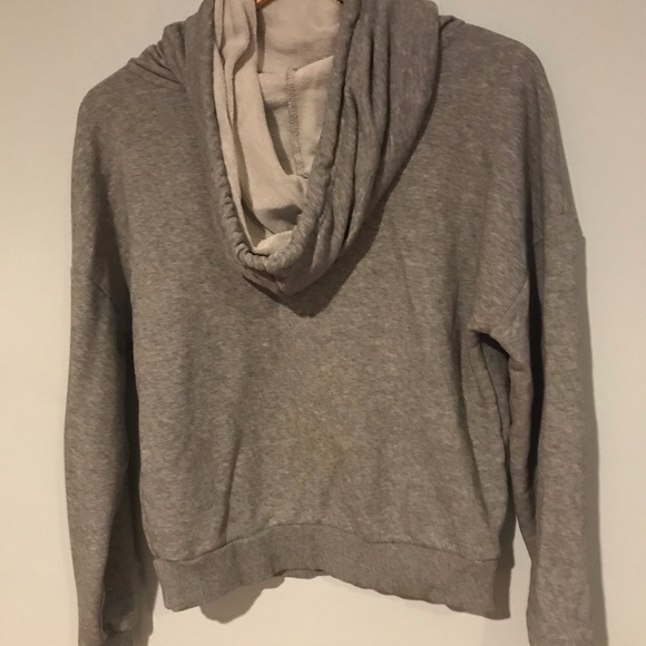 Puma color gray hoodie, size small - Picture 3 of 6